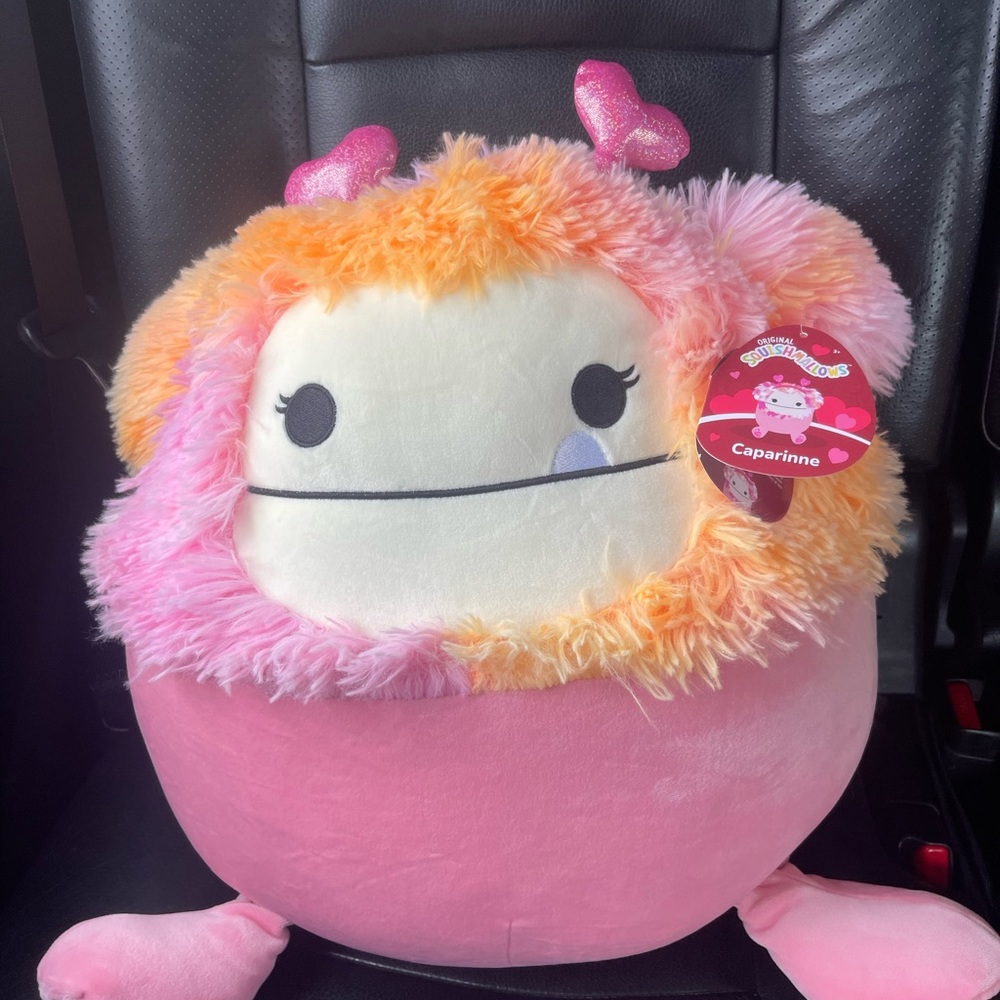 NWT 16” Caparinne Valentines 2023 Bigfoot Squishmallow